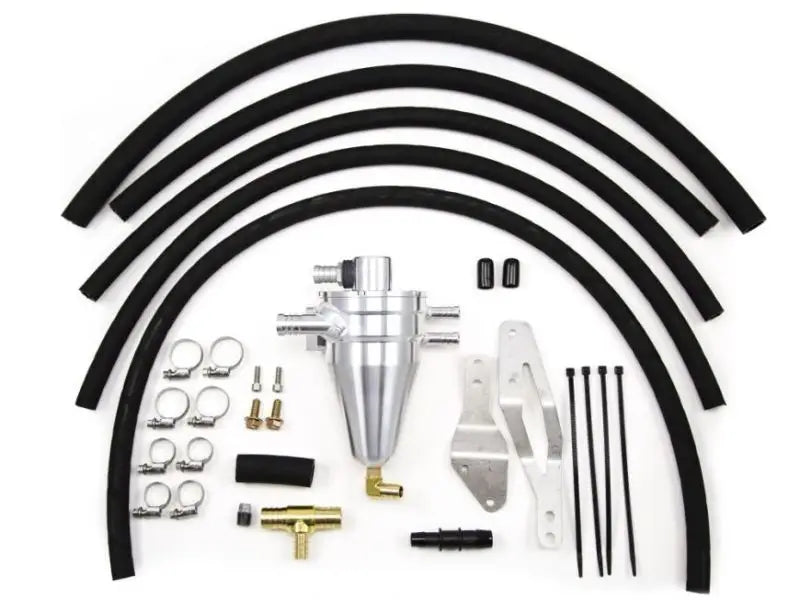 Killer B 02-07 WRX/STi GD Air/Oil Separator (Complete Kit w/Hosing + Clamps) klbgd-mv3s-c