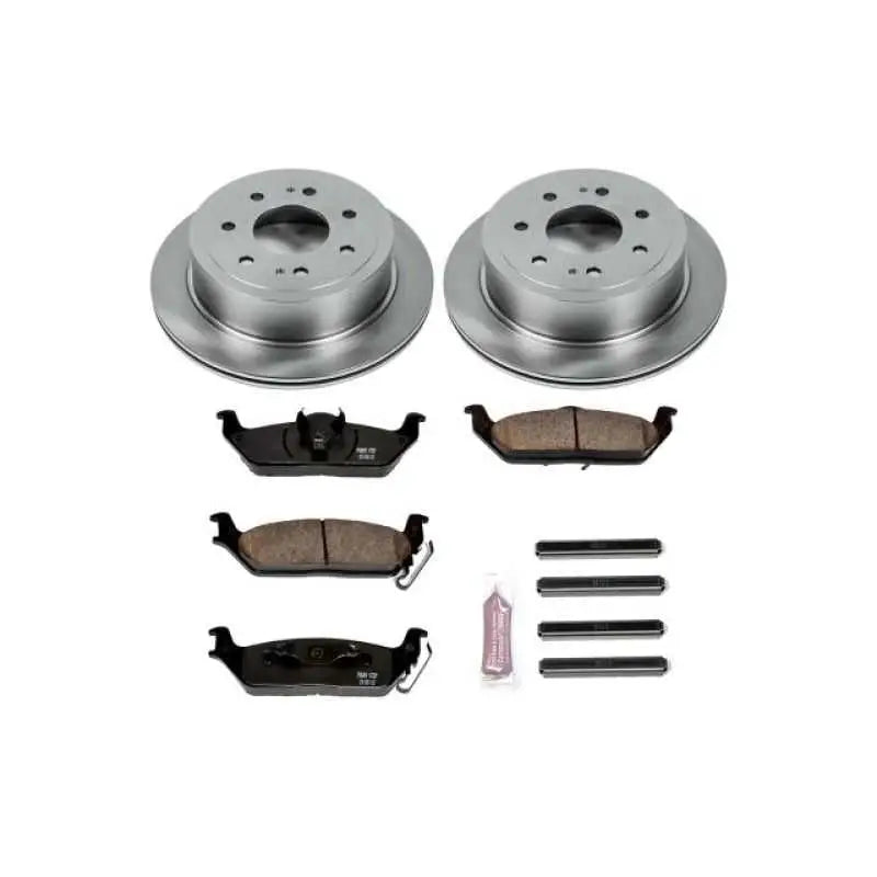 KOE4556 Power Stop 04-11 Ford F-150 Rear Autospecialty Brake Kit psbkoe4556