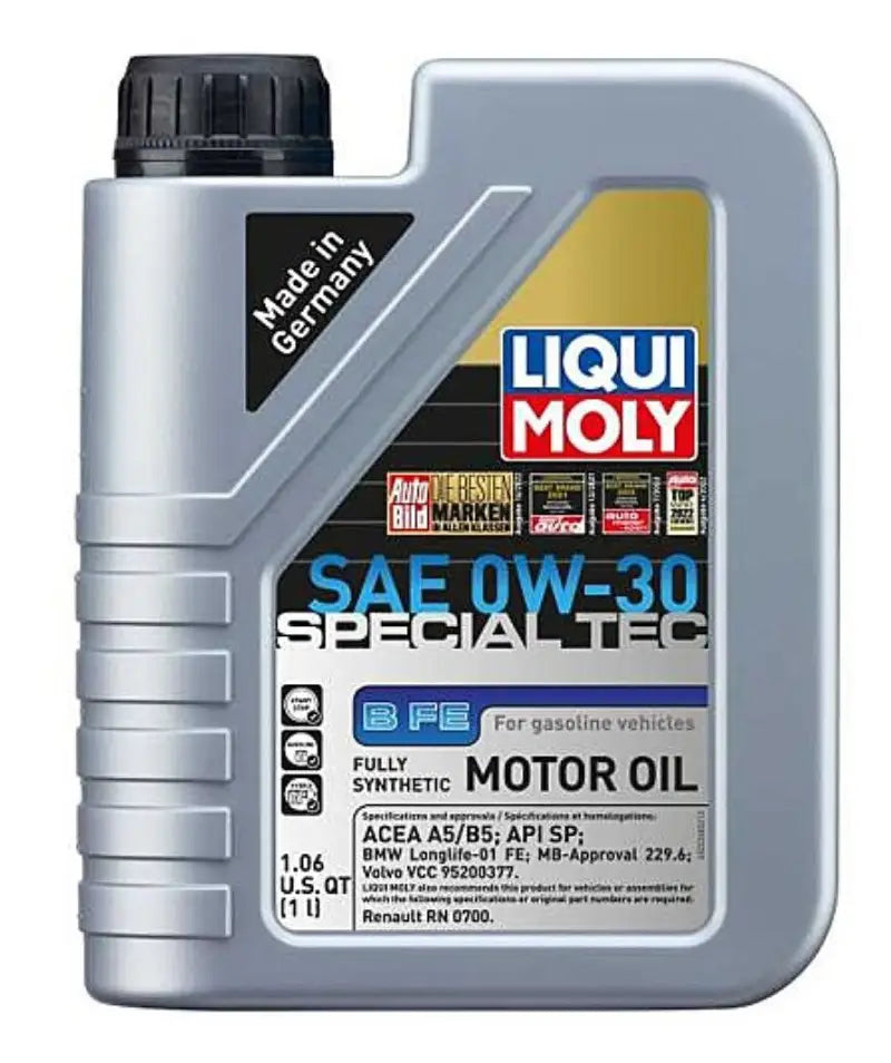 LIQUI MOLY 20L Special Tec B FE Motor Oil SAE 0W30 - 22269 lqm22269