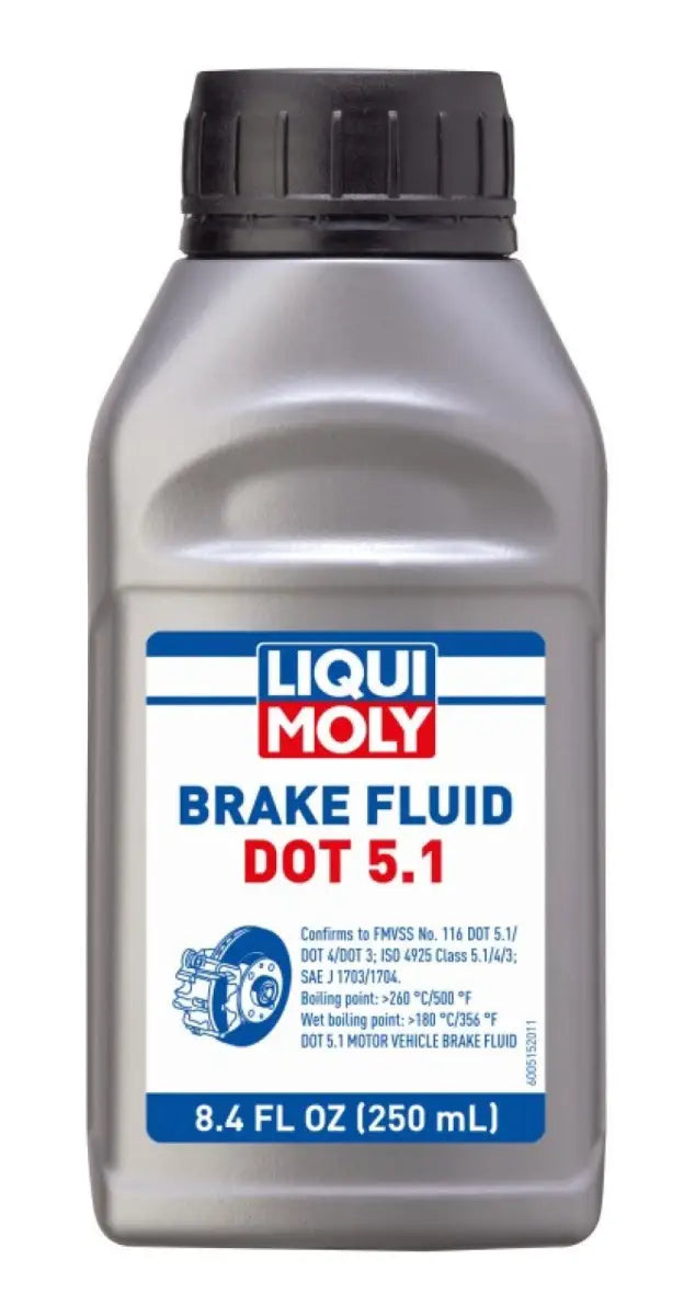 LIQUI MOLY 250mL Brake Fluid DOT 5.1 - Single lqm20158-1