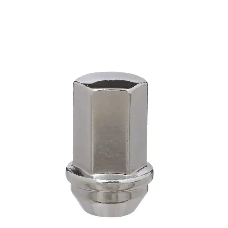 Lug Nut 14 x 1.5 Millimeter Thread Size; 60 Degree Conical; Acorn; 1.78 Inch Overall Length; 7/8 Inch Hex Size; Chrome Plated; Set Of 50 wcwwt60236