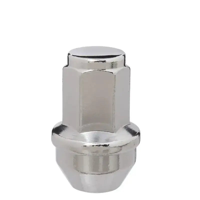 Lug Nut 14 x 1.5 Millimeter Thread Size; 60 Degree Conical; Acorn; 1.84 Inch Overall Length; 21 Millimeter Hex Size; Chrome Plated; Set Of 50 wcwwt60289