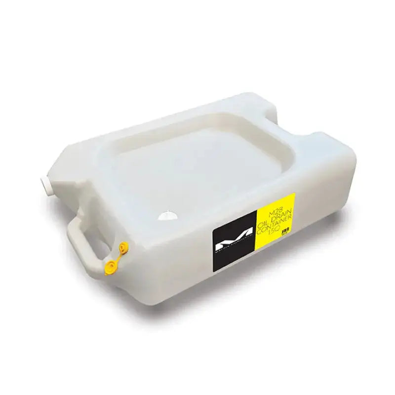 Matrix Concepts M28 Oil Drain Container 15 Quart - White matm28-115