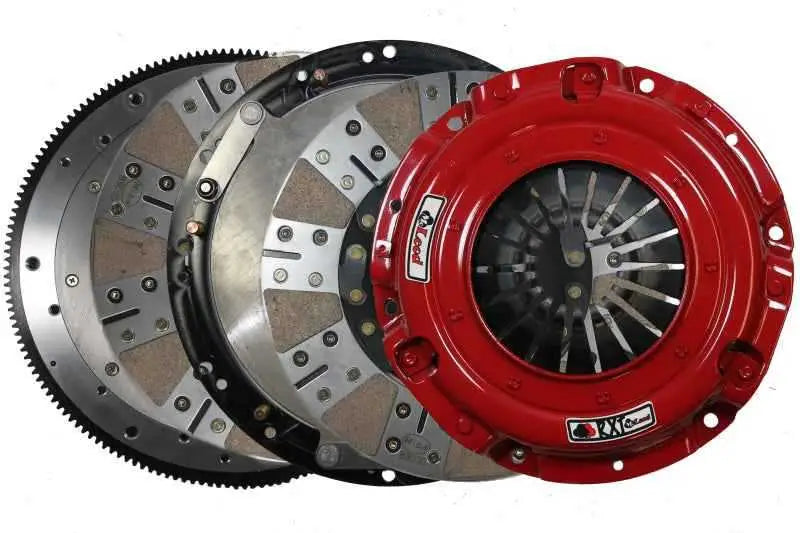 McLeod RXT 1200 Twin Disc Clutch Kit w/ 8 Bolt Flywheel 164T - 1-1/8in x 26 Spline Input Trans 6435807hd