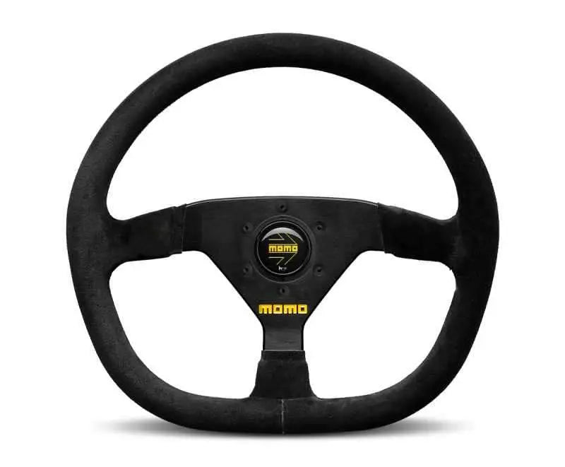 Momo MOD88 Steering Wheel 350 mm - Black Suede/Black Spokes r1988-35s