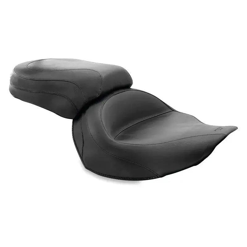 Mustang 06-15 Yamaha Roadliner & Stratoliner Wide Touring Passenger Seat - Black mmp76125