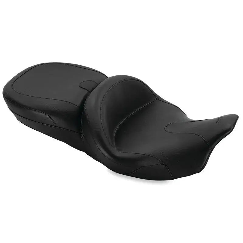 Mustang 08-21 Harley Electra Glide,Rd Glide,Rd King,Str Glide Touring Summit 1PC Seat - Black mmp76860