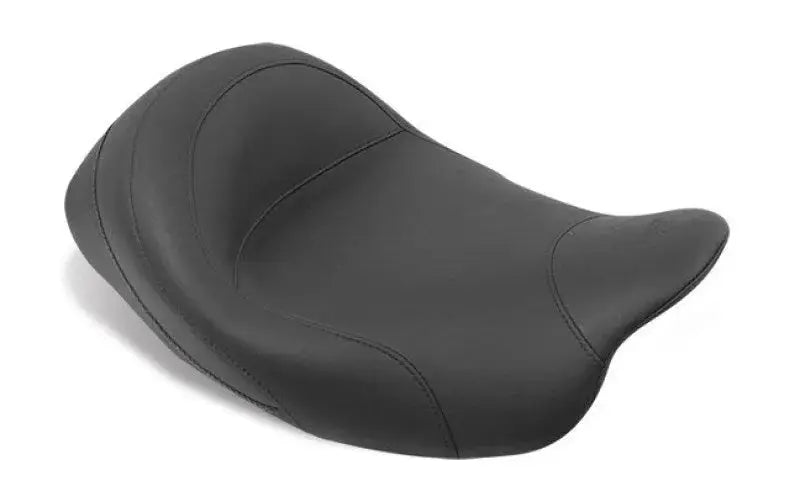 Mustang 08-21 Harley Electra Glide Std, Rd Glide, Rd King, Street Glide Touring Solo Seat - Black mmp76027