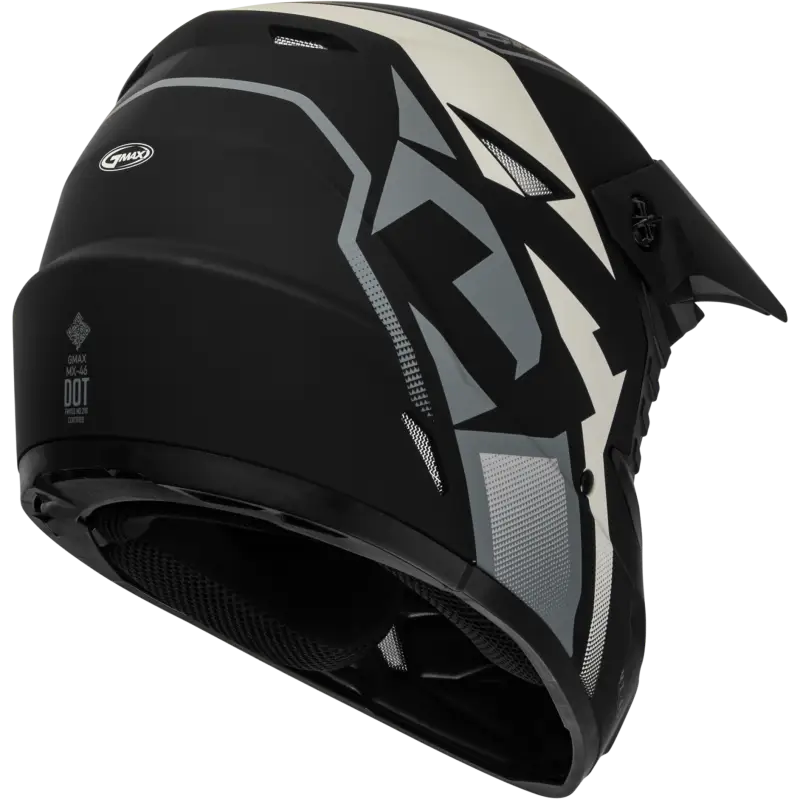 Mx 46 Compound Helmet Matte Black/Grey/White Md wps-72-6714m