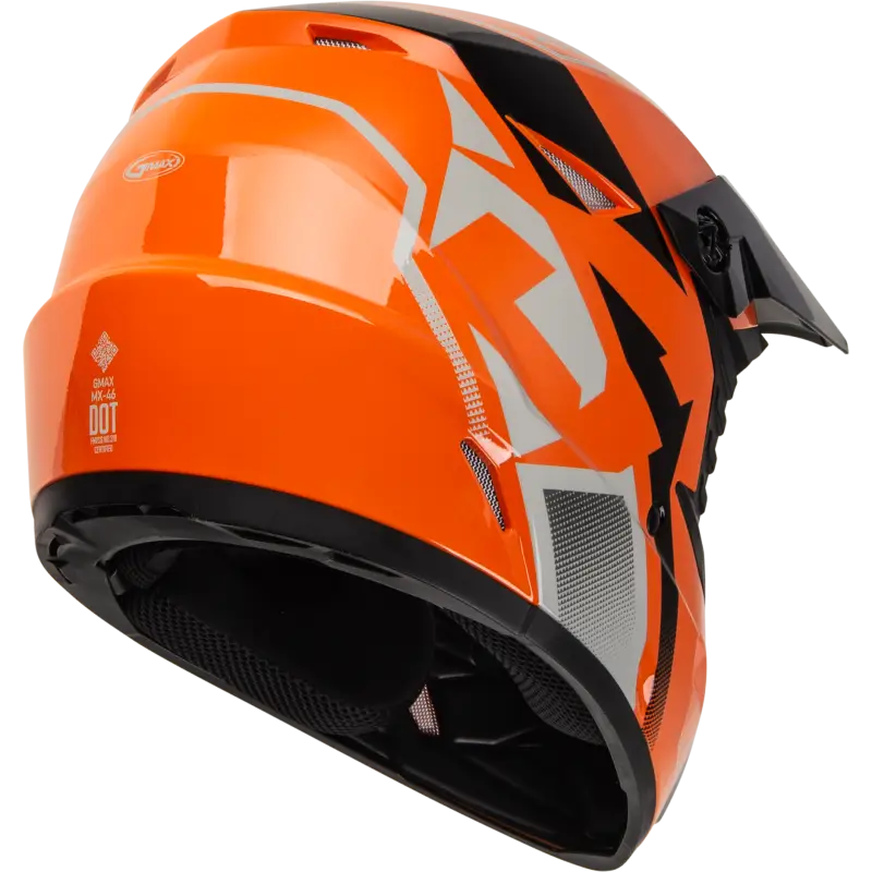 Mx 46 Compound Helmet Orange/Black/Grey 2x wps-72-67122x