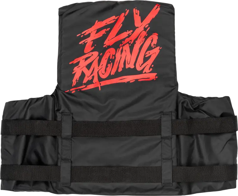 Nylon Flotation Vest Black/Red 2x wps-221-304102x