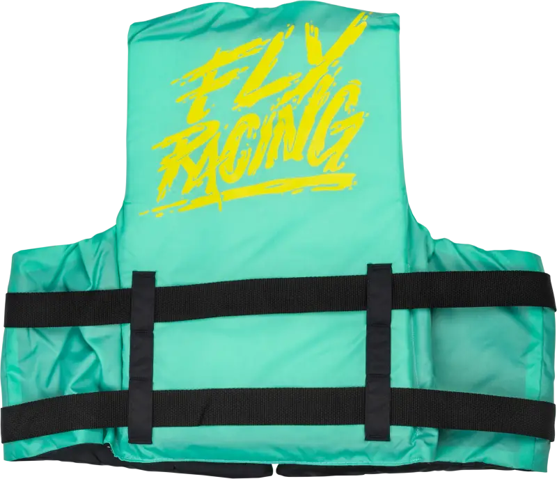Nylon Flotation Vest Seafoam Green/Yellow Xs wps-221-30412xs