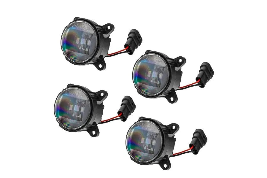 Jeep Wrangler JL & Gladiator JT Oracle Vector Grill Demon Eye ColorSHIFT Projector Conversion Kit