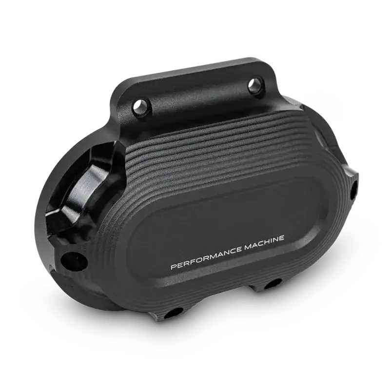 Performance Machine Cable Clutch Cover Race Series - Black Ops pfm0177-2077-smb