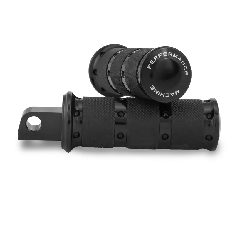 Performance Machine Footpegs XLS Rider - Black Ano pfm0035-1247m-b