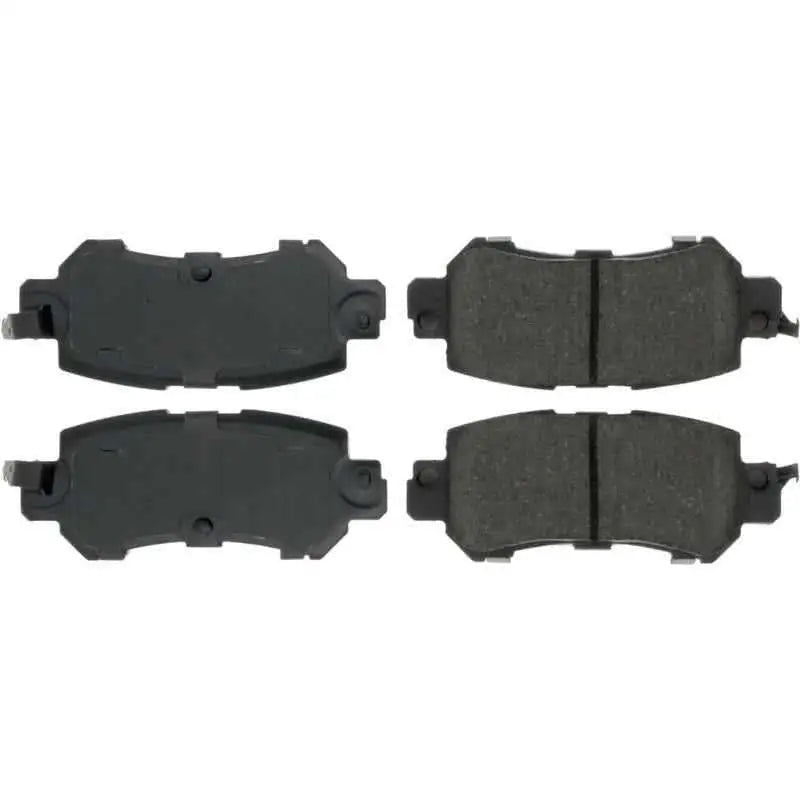 PosiQuiet 10 / 12-17 Nissan GT-R Premium Semi-Metallic Front Brake Pads 104-13820