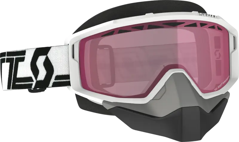 Primal Goggle Snow Cross White/Black W/Rose 51-5483