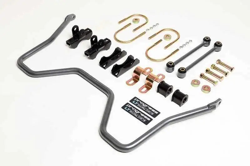 Progress Tech 99-06 Chevrolet Silverado 1500 / GMC Sierra 1500 Rear Sway Bar (25mm) - Gray 22-0470-090