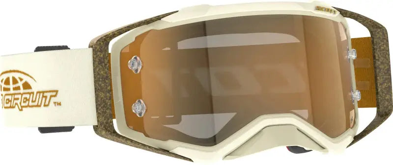 Prospect Pro Circuit Goggle Beige/Wht/Br Amp Gld Cr Wrks 51-5663