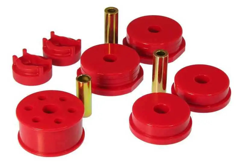 Prothane 00-05 Mitsubishi Eclipse 4cyl 4 Mount Kit - Red 13-1904