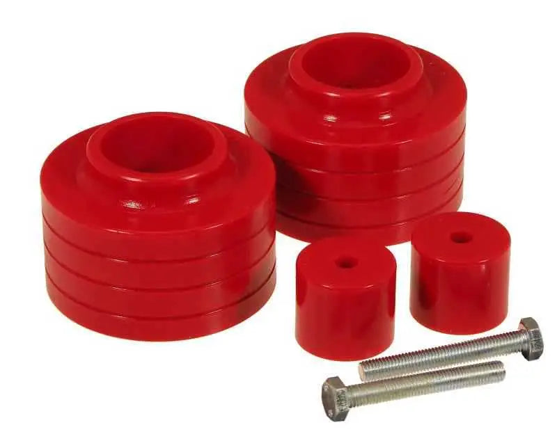 Prothane Jeep TJ 1.5-2in Lift Coil Spring Isolator - Red 1-1703