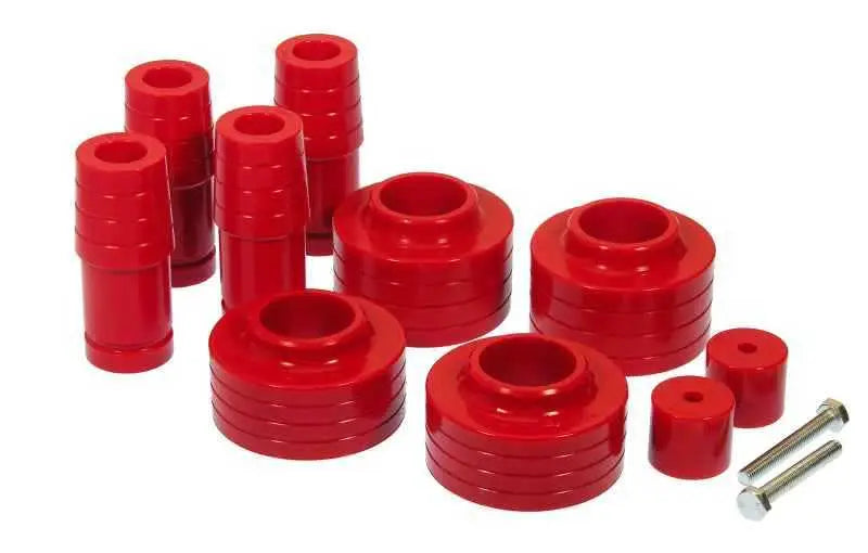 Prothane Jeep TJ 1.5in Lift Coil Spring Isolator - Red 1-1705