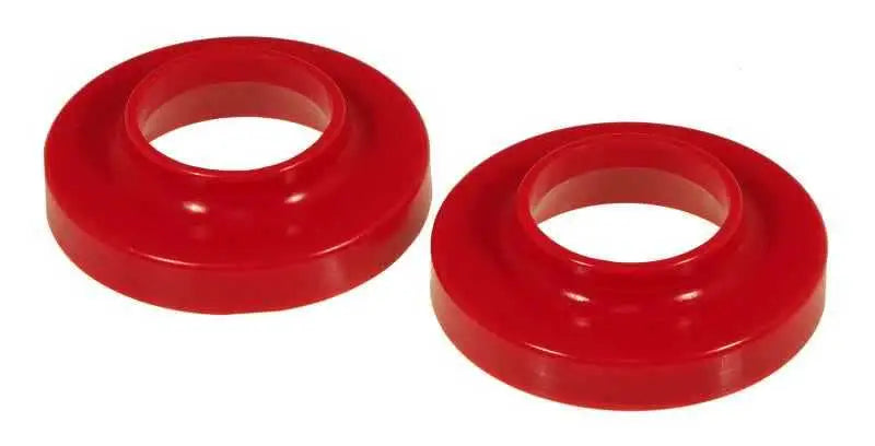 Prothane Jeep TJ Front Coil Spring Isolator - Red 1-1701