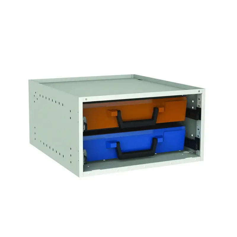 RCSK1/C Rolacase 2 Drawer Parts Org Cabinet Kit rolrcsk1c