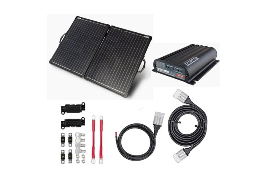 REDARC Solar Charging Dual Battery Package