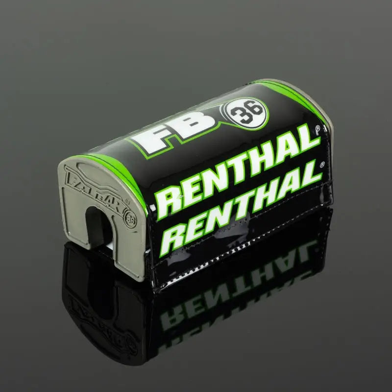 Renthal Fatbar 36 Pad - Black / Green/ White - P345 renp345