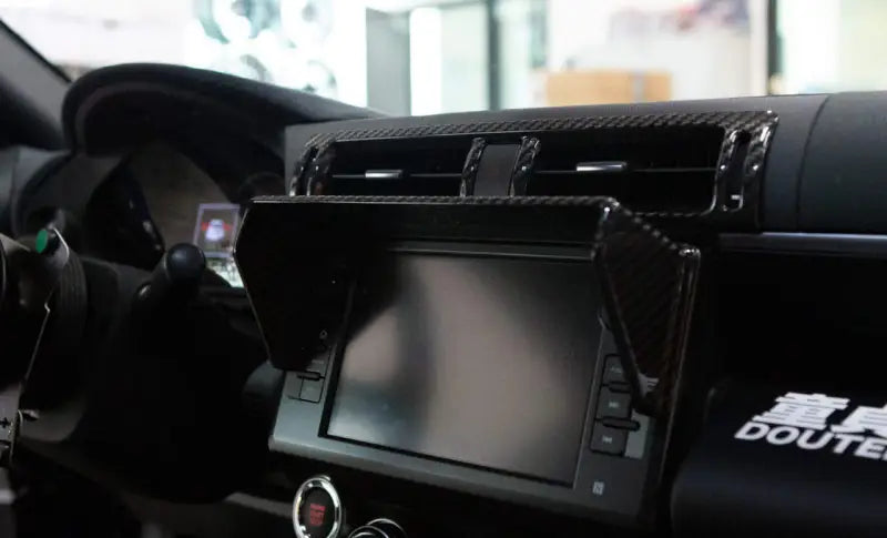 Revel GT Dry Carbon 2022 Toyota GR8 / Subaru BRZ Carbon Navigator Visor - 1 Piece - 1TR4GT0CS08 rvl1tr4gt0cs08