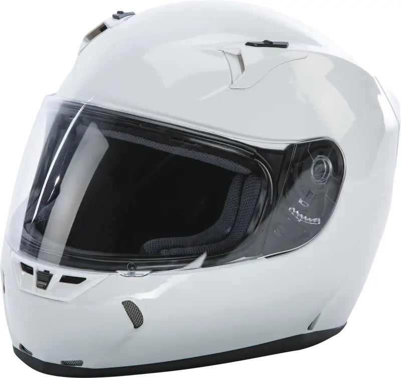 Revolt Solid Helmet Ece White Lg wps-73-8353l
