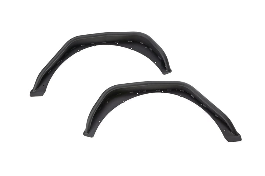 Jeep Wrangler JL Rugged Ridge HD Rear Steel Tube Fenders, Pair - Black