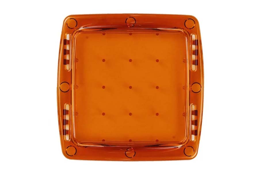 Rigid Industries Light Cover Q-Series Amber PRO