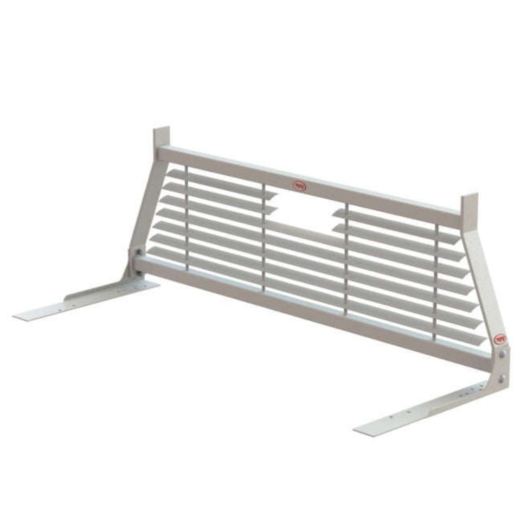 RKI Headache Rack Cab Protector Window Grille White Steel Model # WG16