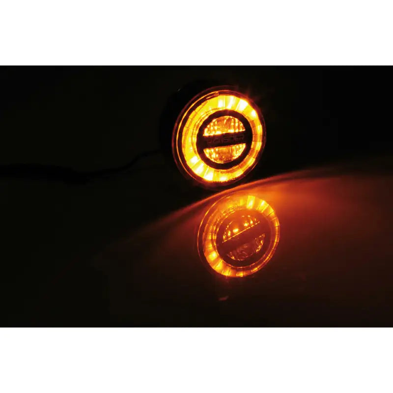 Rocket Led Turn Signal Pair Smoked Lens Black wps-58-2115