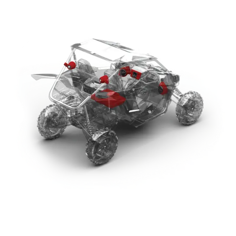 Rockford Fosgate 16-21 Yamaha YXZ1000R / 17-21 1000R SS Stage 4 Stereo Kit rocyxz-stage4