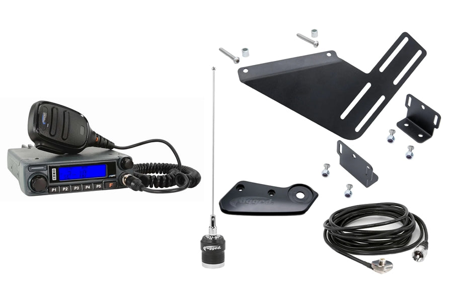 2021-25 Ford Bronco Rugged Radios 2-Way GMRS Mobile Radio Kit