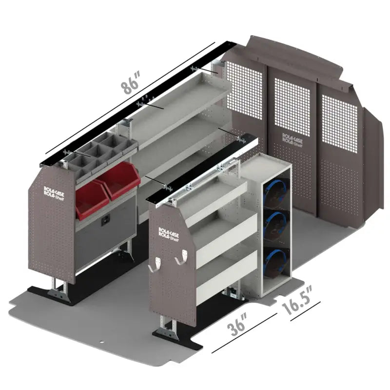 RSVAKFT130LR20 Rolacase Securing Floor And Roof Anchor Kit rolrst130lr20