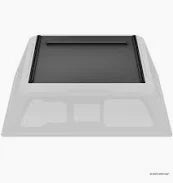 EA0105-MB-R Rsi N Americ Smartcap Evoa Adventure Series, Truck Cap Roof Panel RSIEA0105MBR