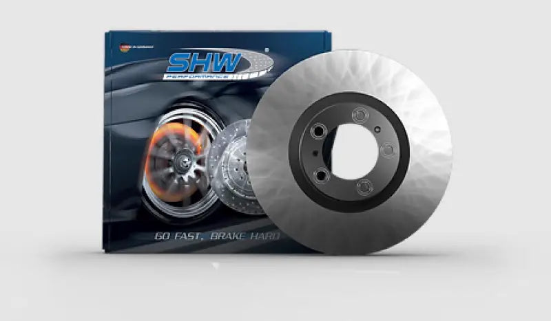SHW 00-03 BMW 530i 3.0L Front Smooth Monobloc Brake Rotor (34116767059) - BFX30591 shwbfx30591