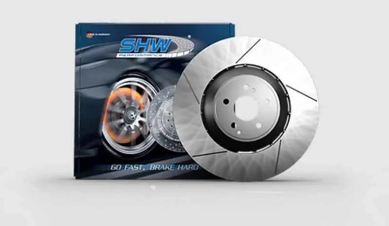 SHW 15-18 Porsche Macan Turbo 3.6L w/19in Wheels/Perf Package Right Front Slotted LW Brake Rotor PFR49532