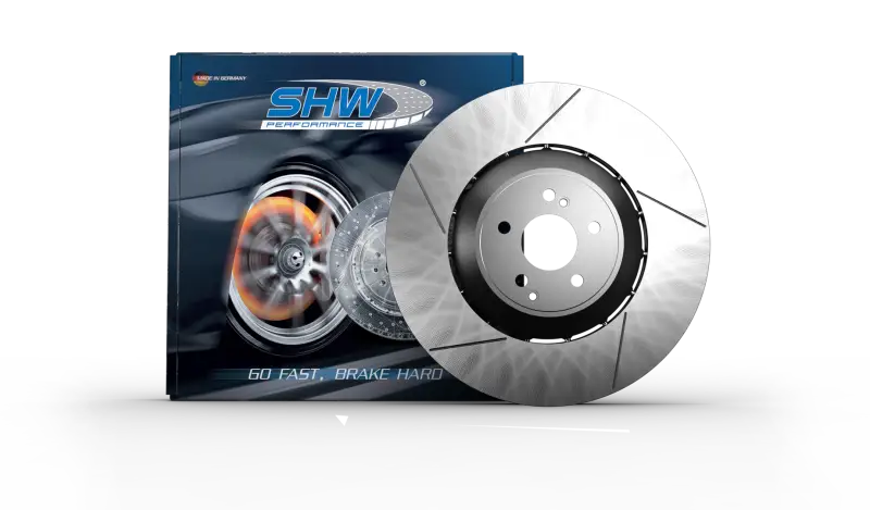 SHW 17-20 Porsche Panamera 4 3.0L w/20in Wheel w/o Ceramics Left Rear Slot LW Rotor (971615601G) - PRL49927 shwPRL49927