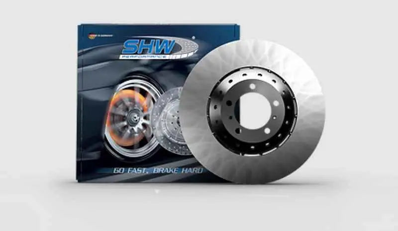 SHW 19-20 Ford Mustang Shelby GT350 5.2L (From 2/4/2019) Rear Smooth Lightweight Brake Rotor FRX43335