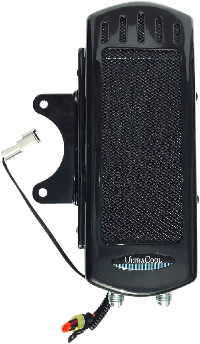 Side Mount Oil Cooler M8 Touring `17 23 Gloss Blk 56-7213