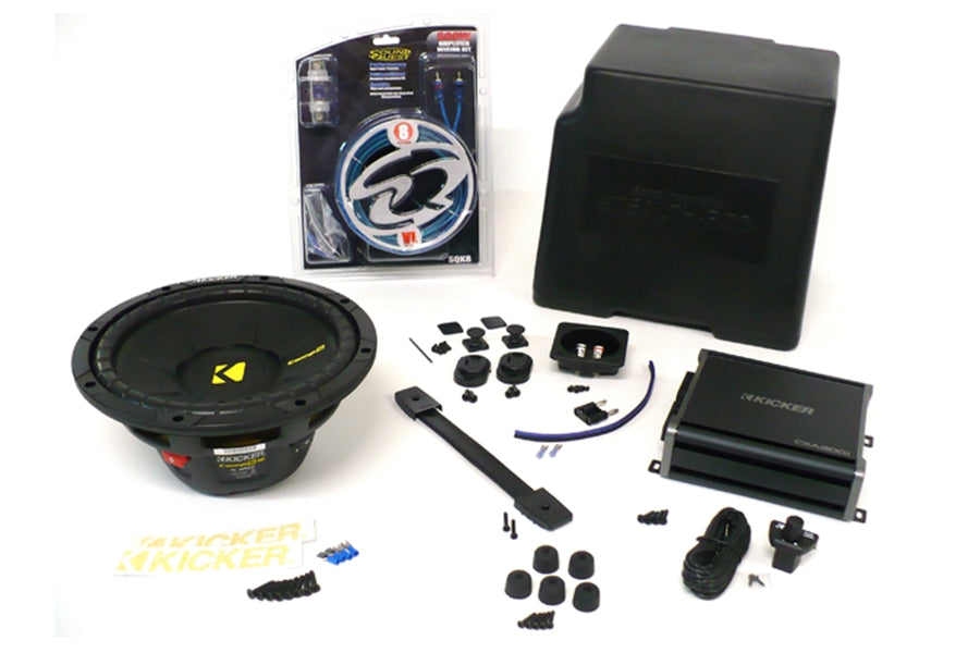 Jeep Wrangler JL/JK/TJ/YJ/CJ Select Increments Stealth-Pod w/ Kicker Subwoofer and Amplifier