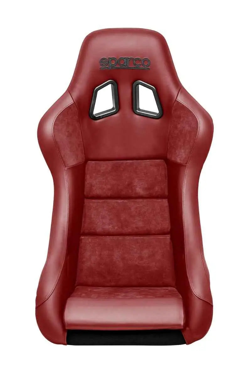 Sparco Seat QRT Performance Leather/Alcantara Red (Must Use Side Mount 600QRT) 008012rprs