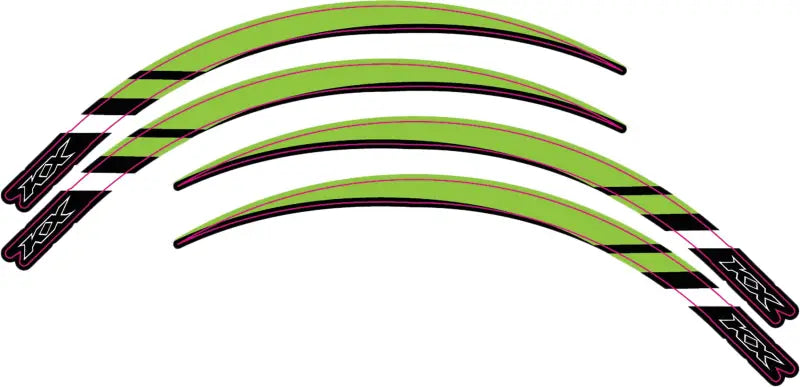 Team Kawasaki Rim Decal Kit wps-862-80213