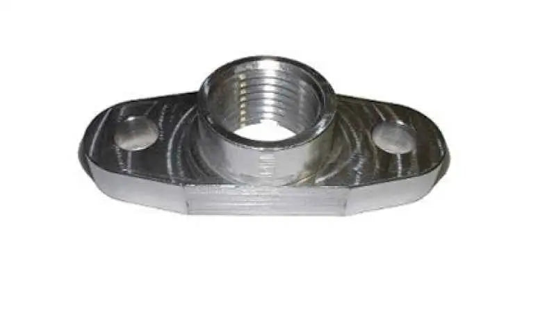Torque Solution Billet Oil Drain Flange: Universal T3/T4 & PTE Turbos ts-uni-004