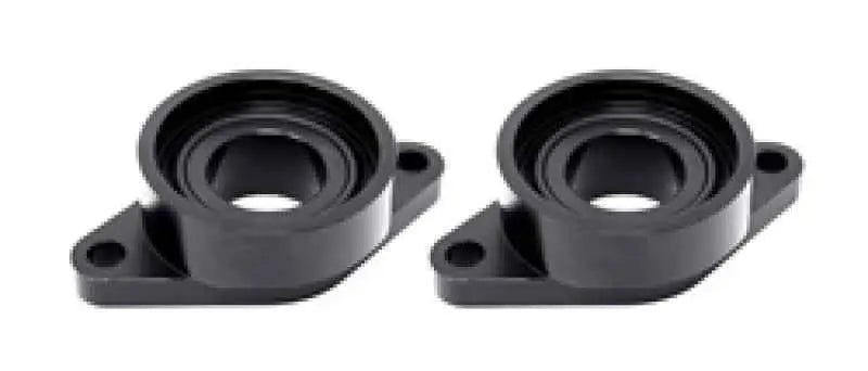 Torque Solution Billet Stock to HKS Blowoff Valve Adapter: Nissan GTR R35 All - Black ts-gtr-hks-bk